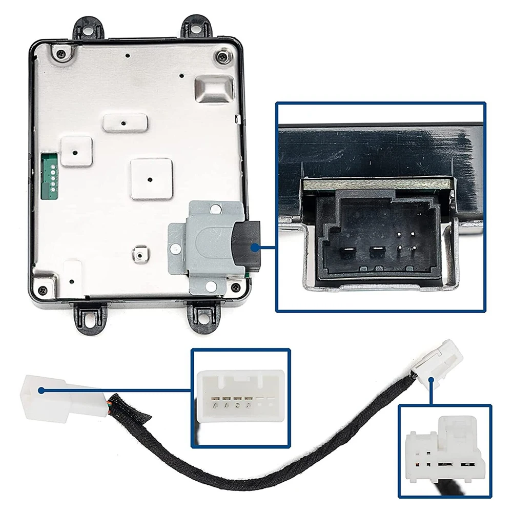 

Car Accessories Charging Module 13521066 1Pcs Black Center Console Fits For Uiversal 2015-2020 Plastic Wireless