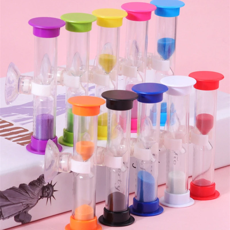 Таймер песочных часов на присоске 1/2/3 минуты |