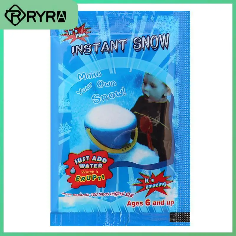 

2/4/5PCS 10 Packs Artificial Snow Fake Instant Snow Festival Party Decorations For Christmas Wedding Artificial Snowflakes