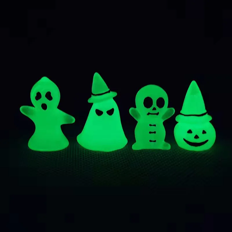 

Halloween Ghost Kid Luminous Tree Elf Micro-Landscape Resin Doll Hand-Made Halloween Cartoon Hand-Made Gardening Ornaments