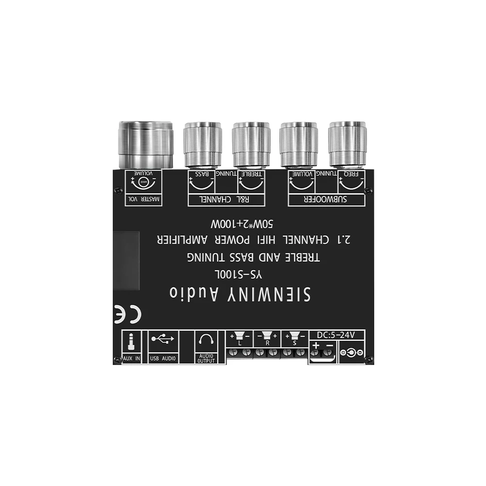 5 0 HIFIDIY S100L 50 Вт x 2 1 Bluetooth 100 каналов стерео усилитель для настройки басов - купить по
