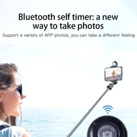 selfie bluetooth compatible remote shutter release phone tripod stand selfie stick shutter camera controller remote control