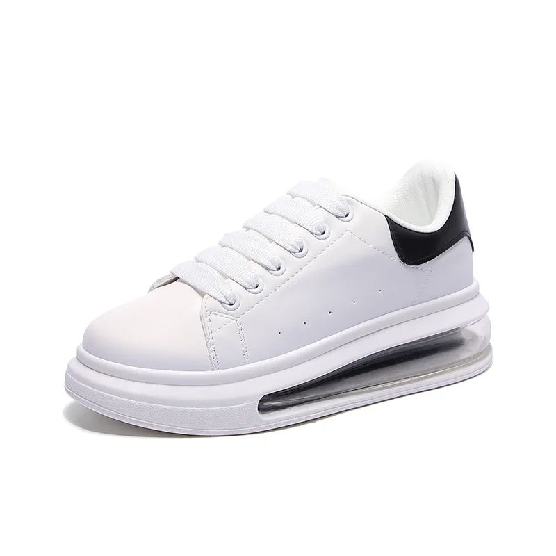 

Plus Size Women's Shoes 2020 Autumn New White Shoes All-match Air Cushion Increased Casual Shoes Women Sneakers