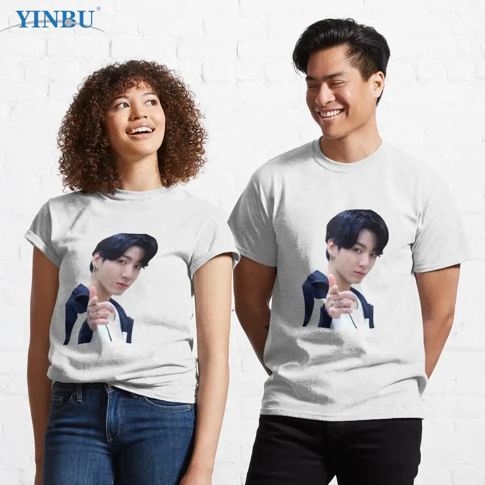 

Jungkook, мужская одежда с рисунком из аниме «Смотри тебя», футболки для мужчин, уличная одежда 2023