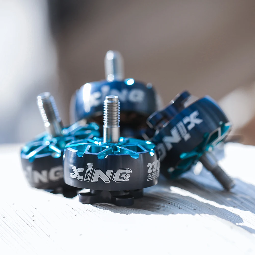 4 шт. IFlight XING2 2306 2555KV 4S 1755KV 6S бесщеточный двигатель для FPV гоночных дронов дальнего