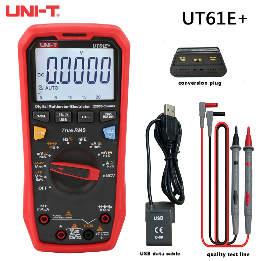 

Мультиметр UNI-T UT61B+UT61E+UT61D+