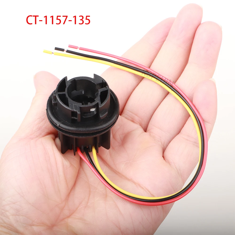 

1x1157 BAY15D держатель лампы для KIA Ford Fiesta автомобильный светильник базовый разъем аксессуары