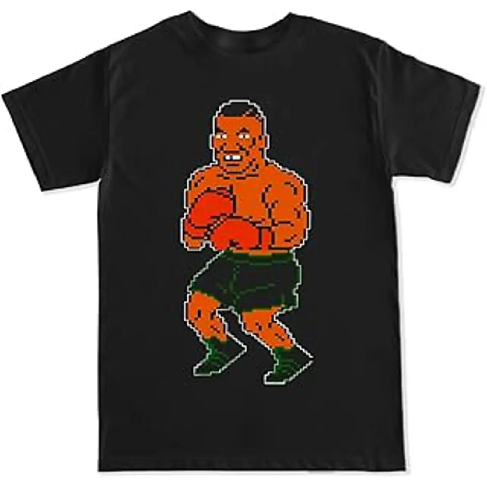 Фото Мужская футболка FTD Apparel «Punch Out Tyson» в винтажном стиле, мягкая, эластичная, дизайнерская, с графическим принтом, для повседневной носки, слегка состаренная. №1