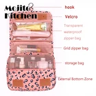 Высококачественная подвесная дорожная сумка для косметики, водонепроницаемый косметический Органайзер для гигиены Peronal Wah