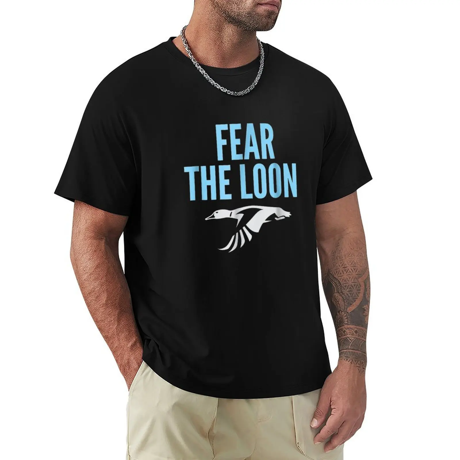 Фото Футболка Minnesota Soccer Fear The Loon FC, прочная рабочая футболка №1