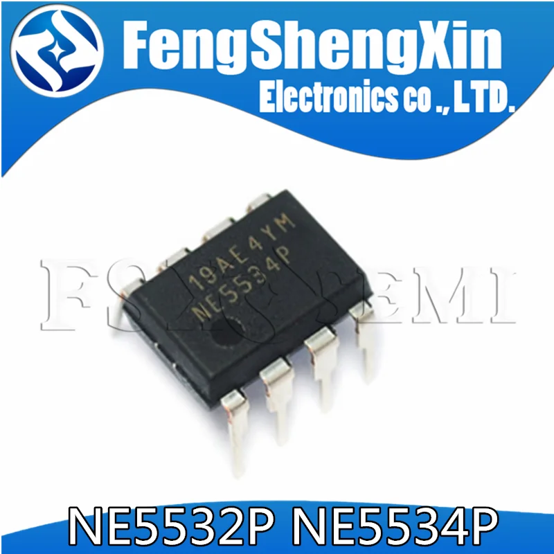 10 шт./лот NE5532P NE5532 NE5534P NE5534 двойные малошумные Операционные усилители IC DIP-8