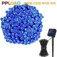 solar string lights outdoor 100 200 300 led 8 modes waterproof fairy lights decoration for garden tree patio yard wedding party