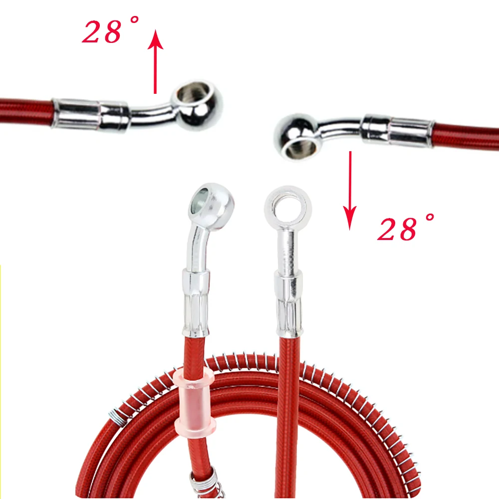 

Шланг тормозной из нержавеющей стали, 10-500 см