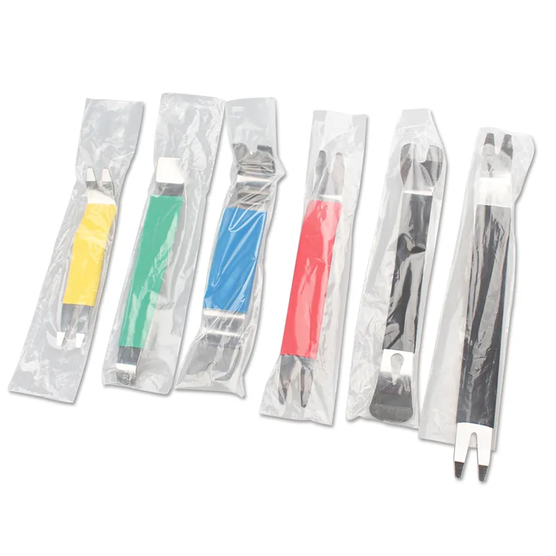 

Набор Из 6 Инструментов Для Снятия Металлической Отделки Салона Автомобиля, Снятия Автомагнитолы, Панели Приборов