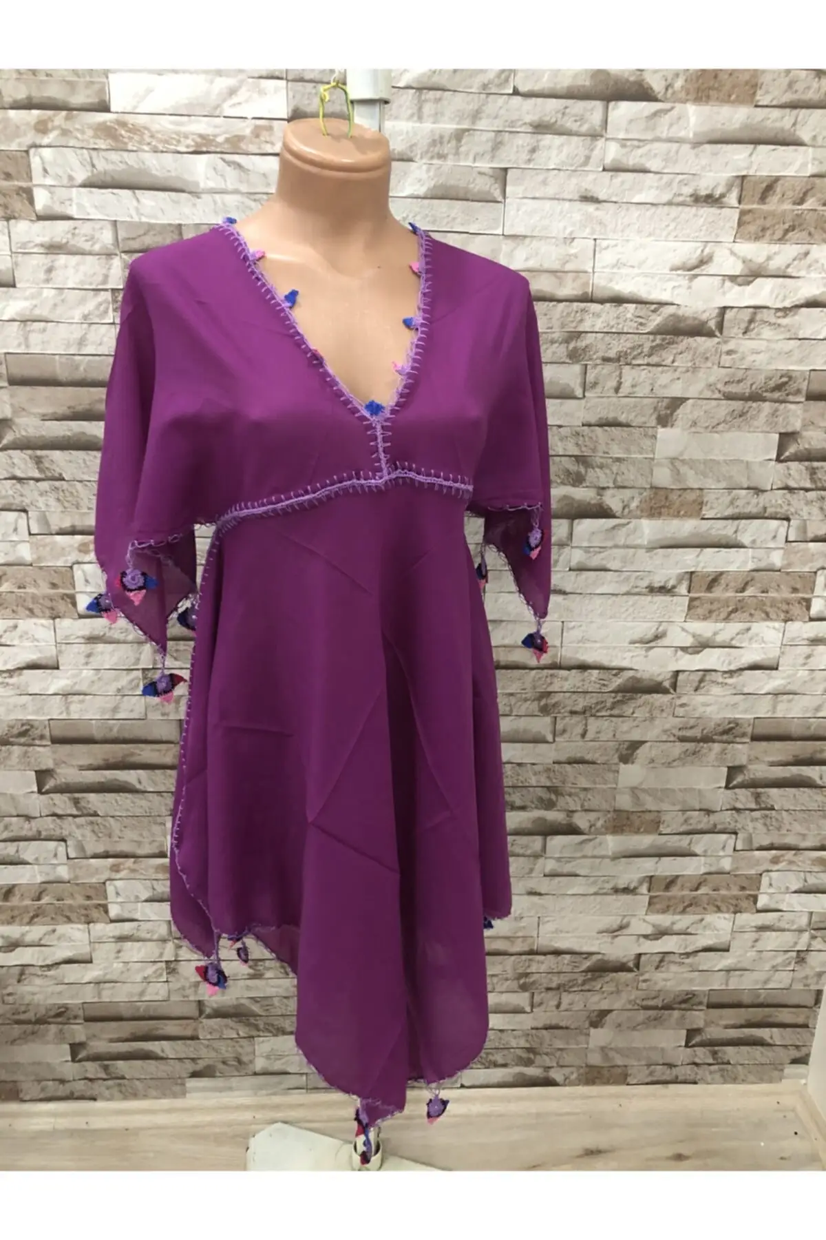 

Women's Pareo Pink Swimwear Cover Up Dress Sexy Tunic Suit Beachwear Female Beach Bikini Cover Loose Mini Dress