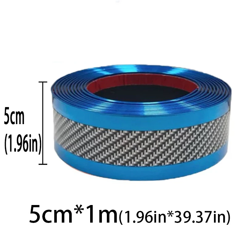 

Универсальная прозрачная пленка из углеродного волокна с защитой от царапин на края двери автомобиля, защитные наклейки на пороги автомобиля, пленка на бампер, наклейка