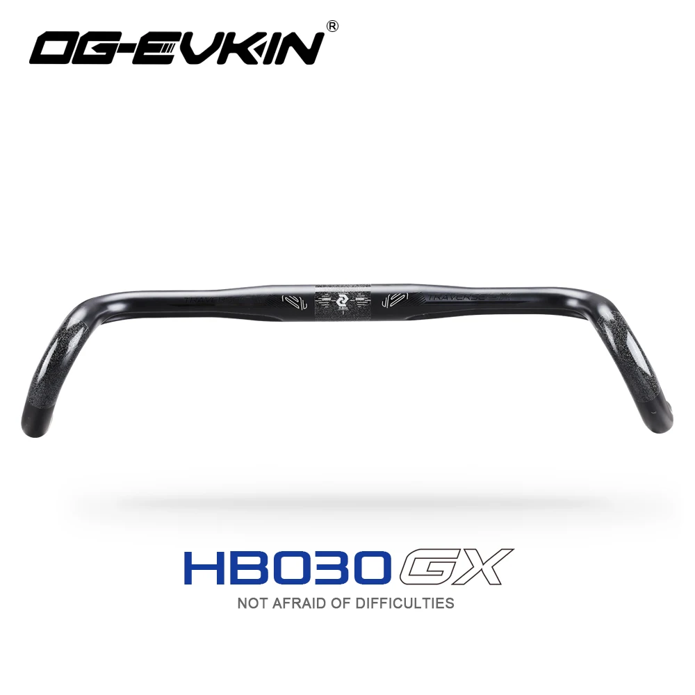OG-EVKIN HB-030 углеродный гравий руль 30 ° вспышка бар DI2 Цикл крест шоссейный велосипед