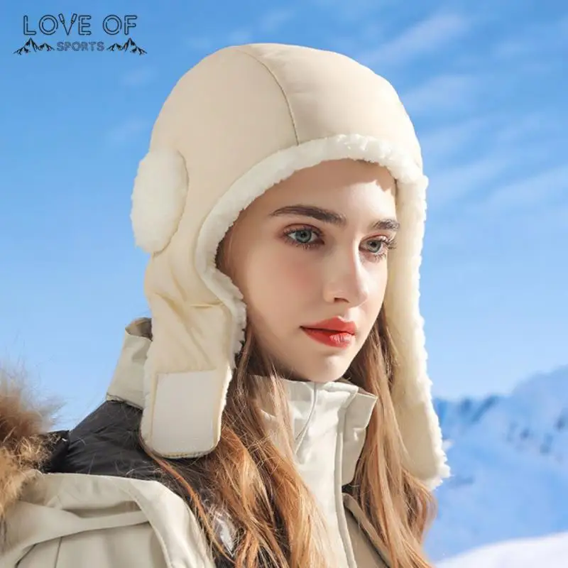 

Soft To The Touch Down Hat Clean And Smooth Good Water Absorption Riding Hat Elegant Tough Texture Warm Hat Lei Feng Hat Ear Cap
