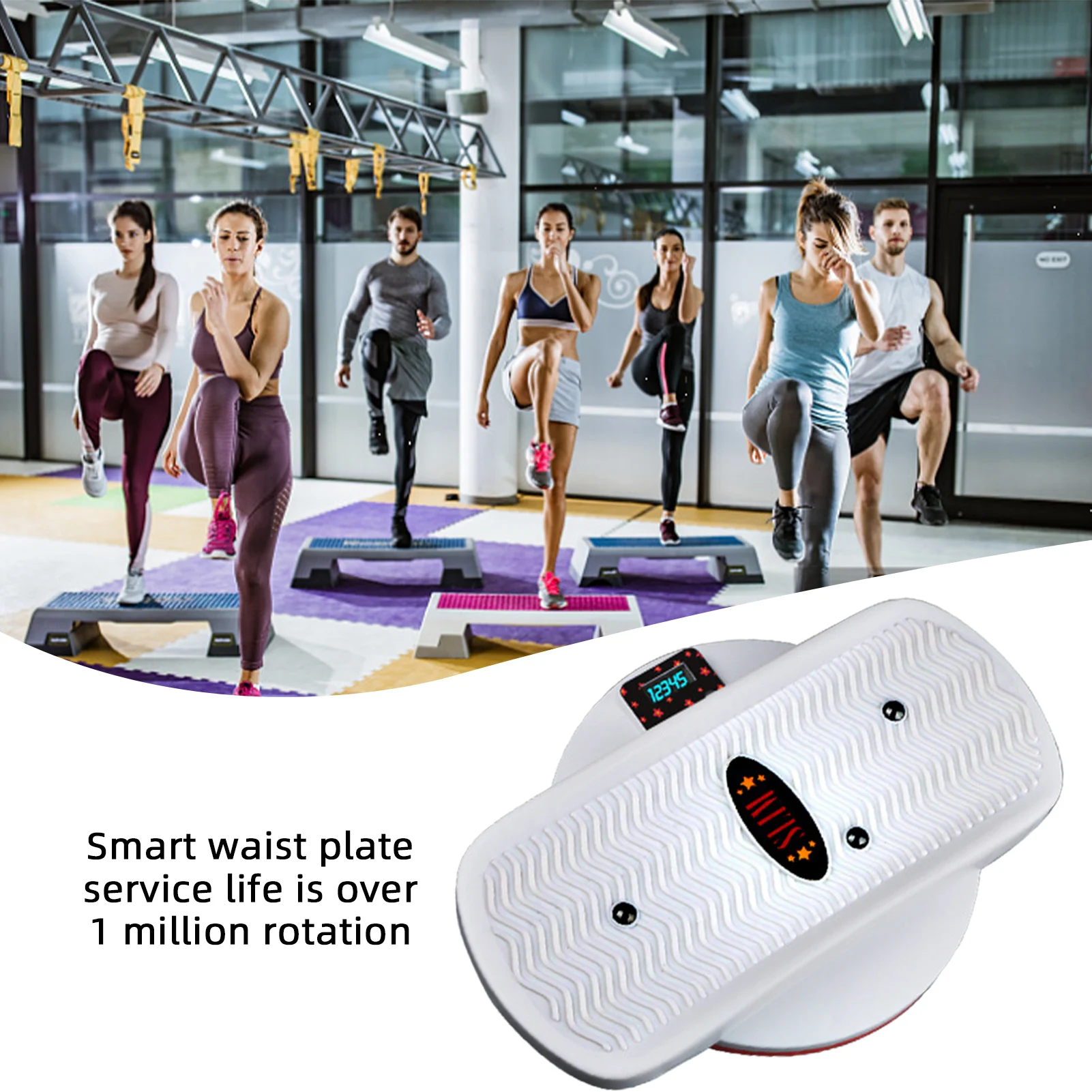 

Exercise Twist Board 2PC Ab Board Split Type Waist Twisting Disc Body Shaping Twisting Waist Plate Exercise Machine Cardio