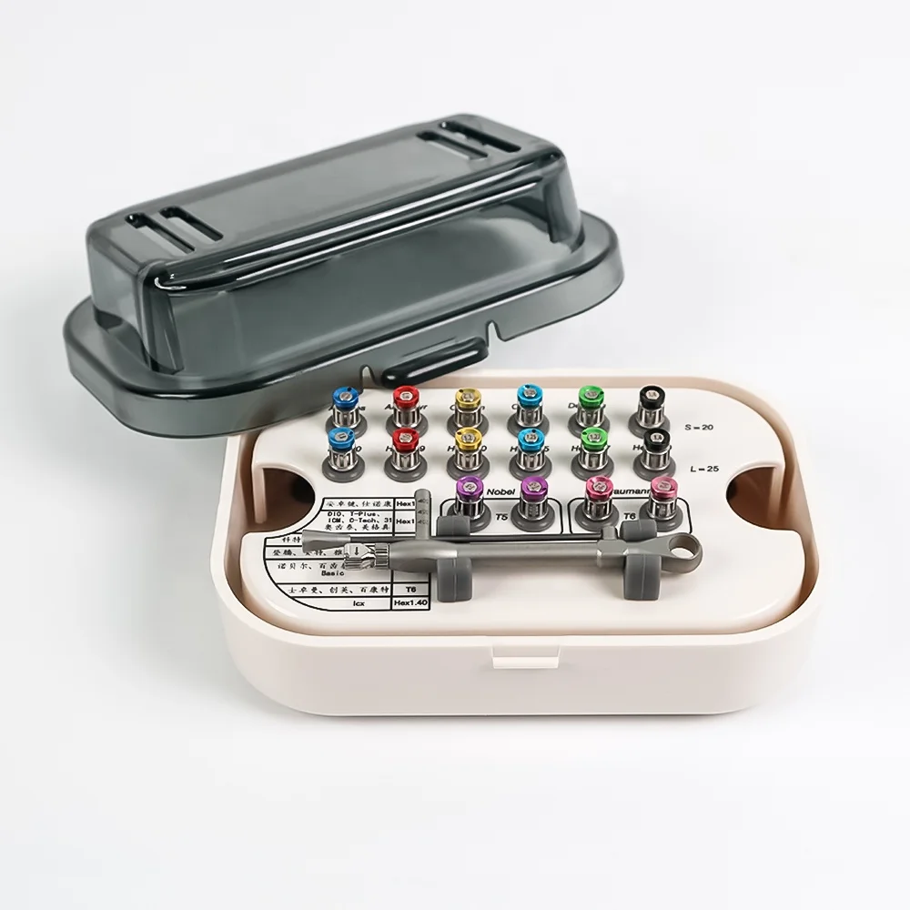 Универсальный набор для реставрации зубных имплантатов протез