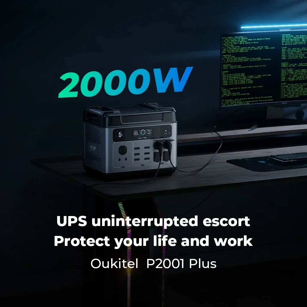 Источник питания 3000 Вт Lifepo4 аккумулятор резервный Ups 2400 портативная