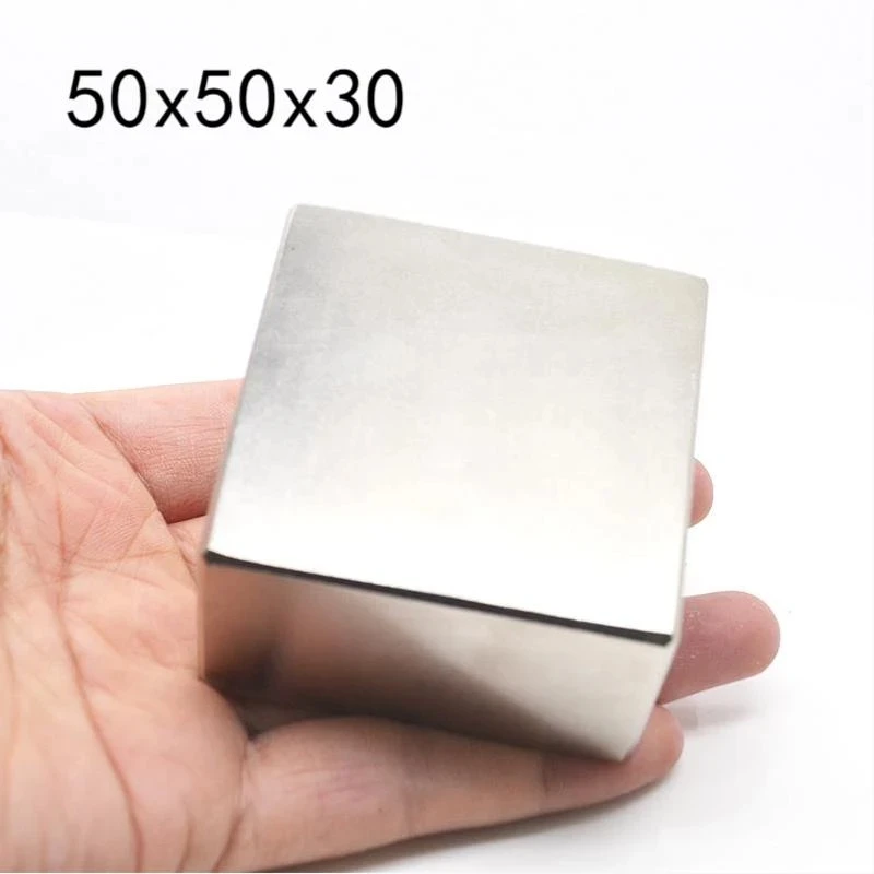 

Block Magnet 50 X 50 X 30MM /40X40X20MMRectangular Neodymium Rare Earth N52 NdFeB Magnet Strong Powerful Magnetic Magnets