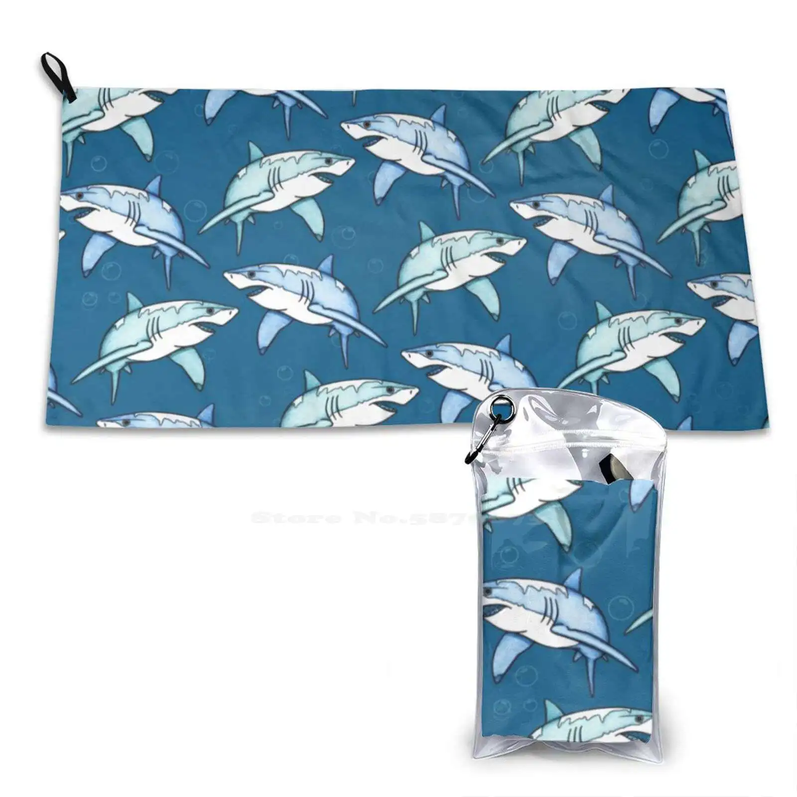 S Sharks Marine Ocean Jaws Shoreline Sally