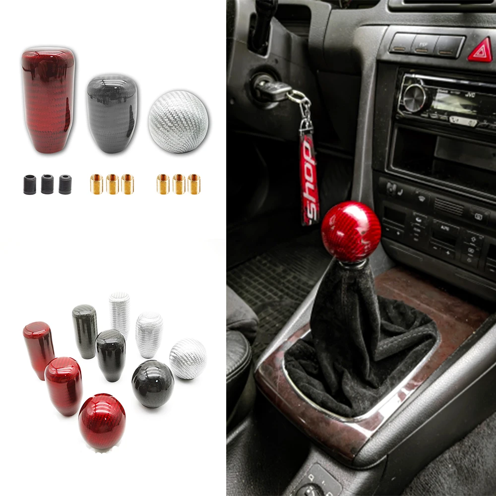 

Lever Change Knob Car Gear Shift Knob Shifter Lever Stick Head Auto Manual Gearstick For Universal Car Shift Lever