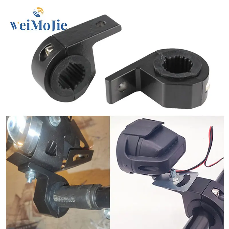 

Off-road Motorcycle Car Spotlight Fog Light Aluminum Alloy Fixed Clamp StandMount Brackets Lamp 1/2PCS 1.25 Inch 30MM