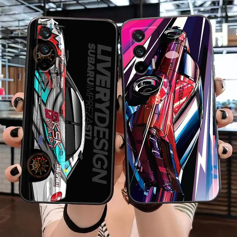 

Case For OPPO Realme GT 2 Pro Master NARZO 50 50I 50A 5G C35 C33 C31 C30S C21 C21Y C20 Case Tokyo JDM Street Drift Sports Car