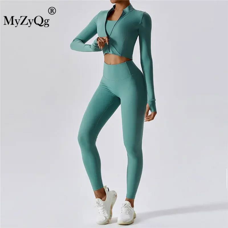 MyZyQg женский спортивный бюстгальтер для йоги на открытом воздухе леггинсы пальто