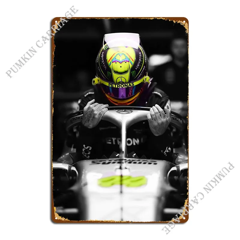 

Металлический плакат F1 для кинотеатра, Настенная роспись, декор для персонажей, Фреска, жестяной плакат