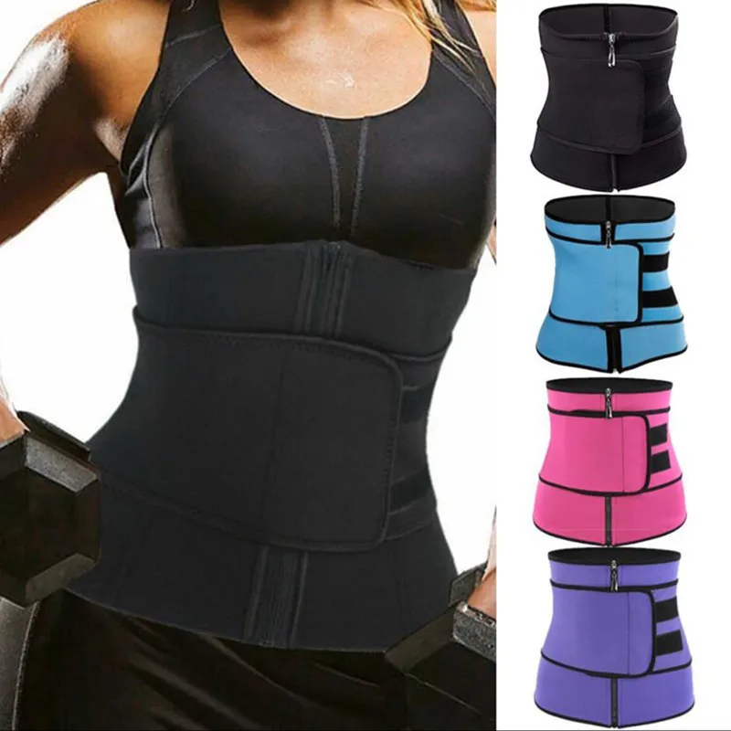 

1pc/Lot Waist Belt Slimming Waistband Body Shaper for Trainer Neoprene Adjustable