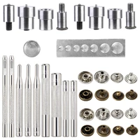 kaobuy leather snap button tool kit snap rivet fastener buttons installation tool for leather bag and clothing working