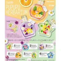 japan candy toy re ment kirbys in bottle worldfruit series scene table decorations capsule toys gashapon