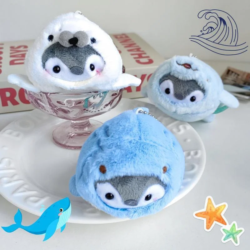 Брелок в виде мультяшного пингвина