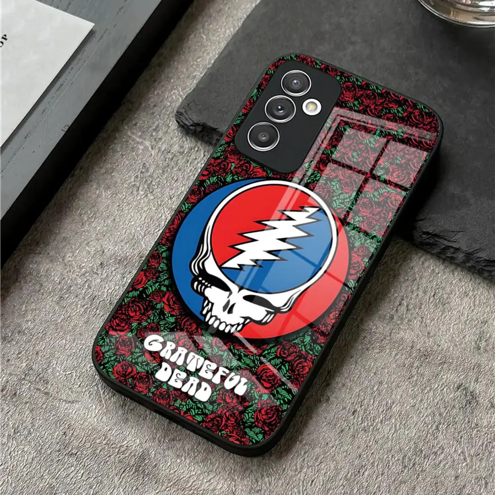 Фото Band G-Gratefuls D-Deads Phone Case For S24 Ultra Samsung S26 S23 Fe S25 S22 S20 S21 Plus A54 A34 A53 A16 Glass Cover №4