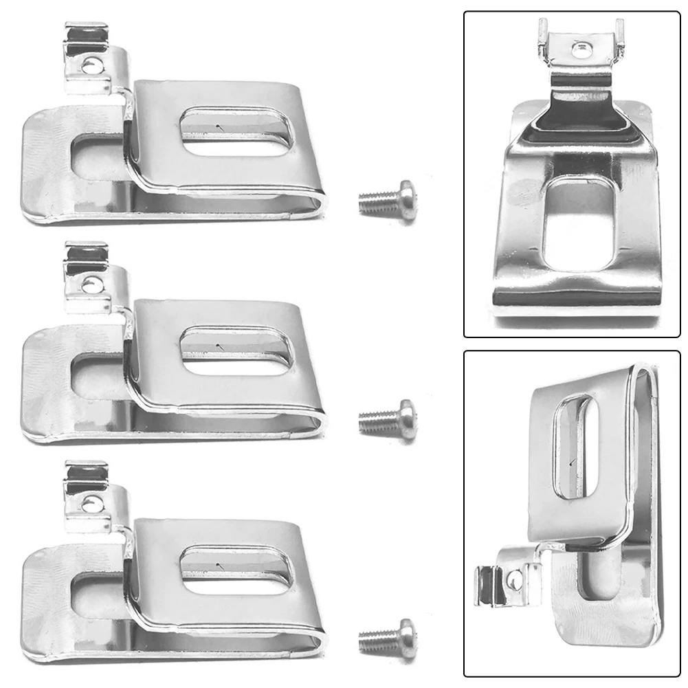 3 шт. крючки с пряжкой на талии и стальным винтом для Worx 20 В WU268 WU278 WU279 WU278.9 WU279.9 WX279