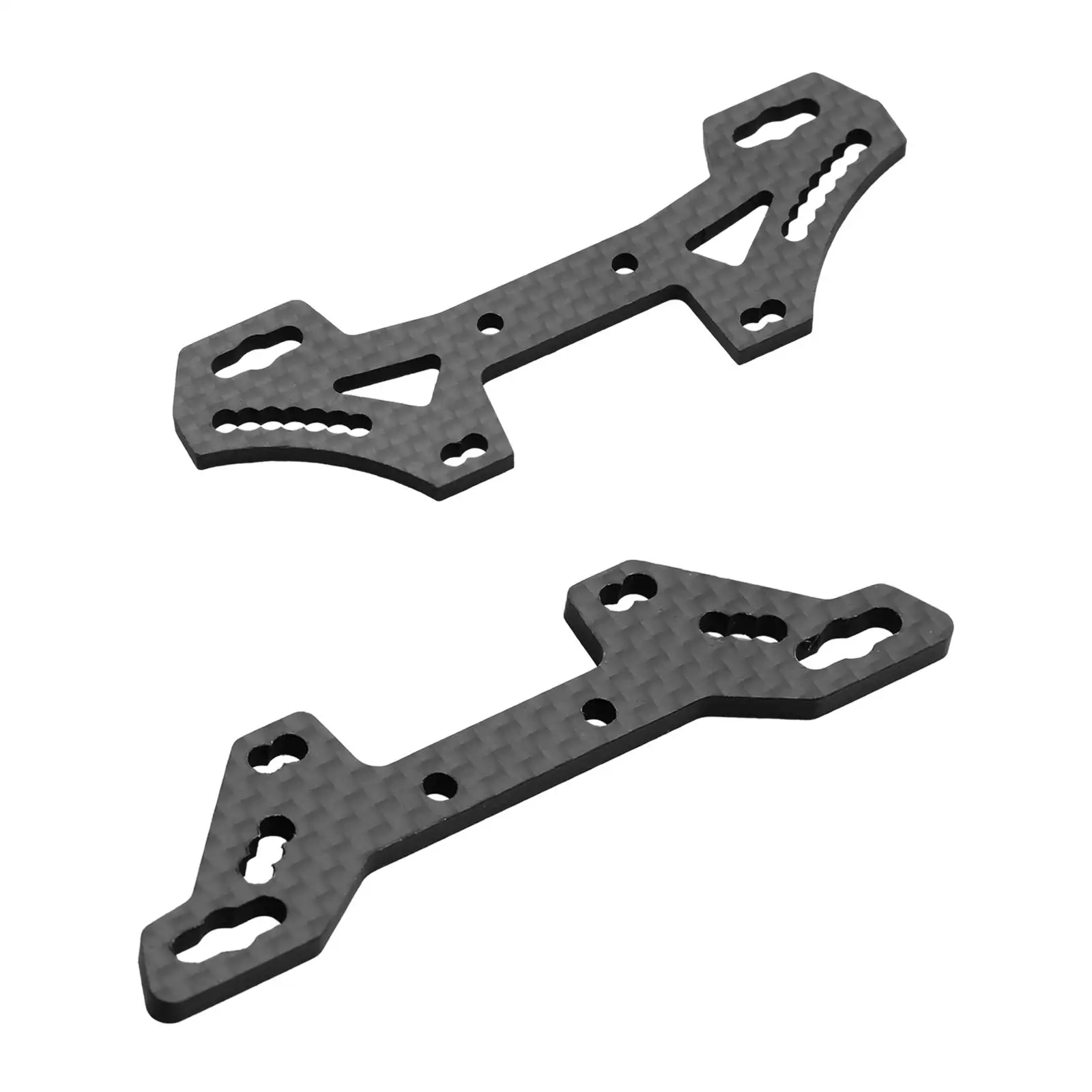 

Противоударная башня на радиоуправлении, Прочный противоударный демпфер из углеродного волокна на радиоуправлении, башенное крепление, обновленные детали, запасные части для модели 1:10 TT02, гусеничный Радиоуправляемый автомобиль