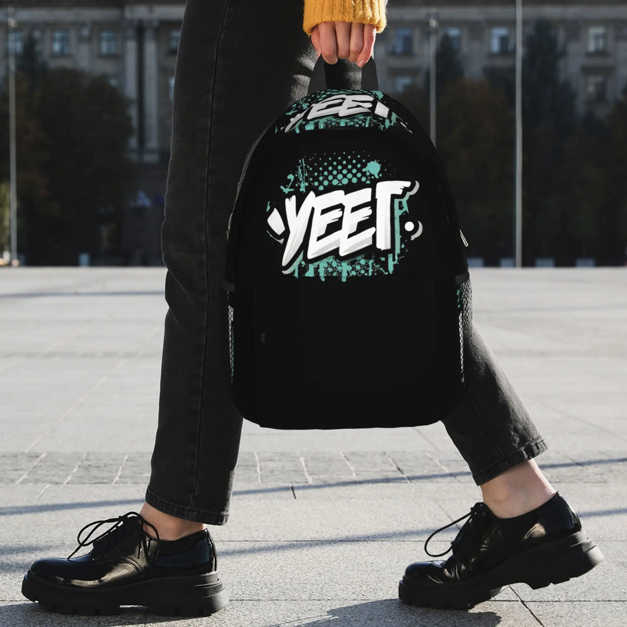 Фото Рюкзак Signature Menly Jey Uso Yeet: Горячая распродажа, вместительный городской рюкзак для мальчиков и девочек, школьная сумка через плечо для мужчин и женщин №4