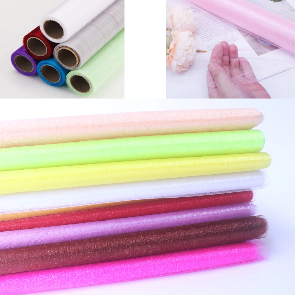 Прозрачная органза 5 м/10 м X 48 см ширина | Дом и сад