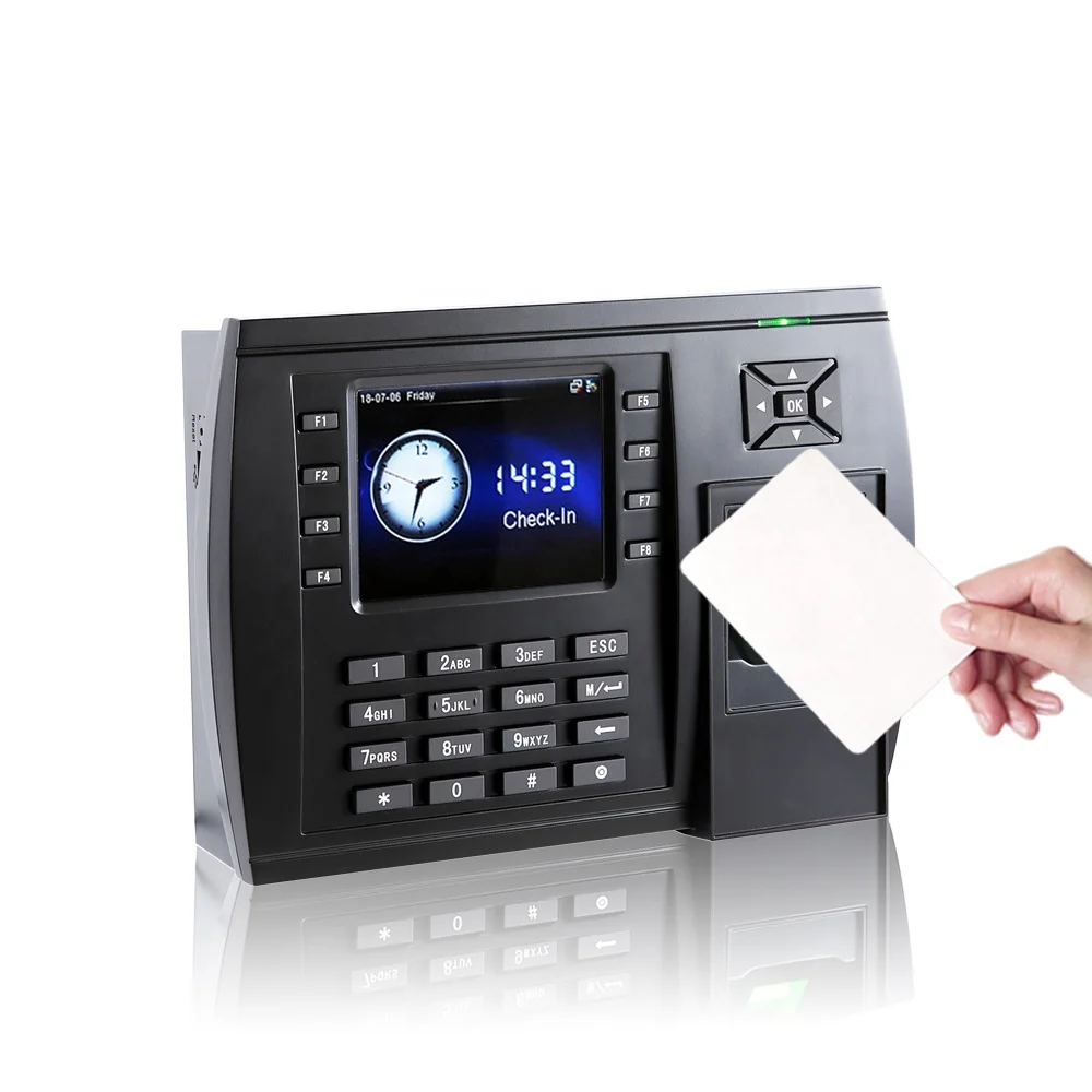 

Sim Card Wireless GPRS 3G WCDMA Biometric Fingerprint Time Attendance Machine