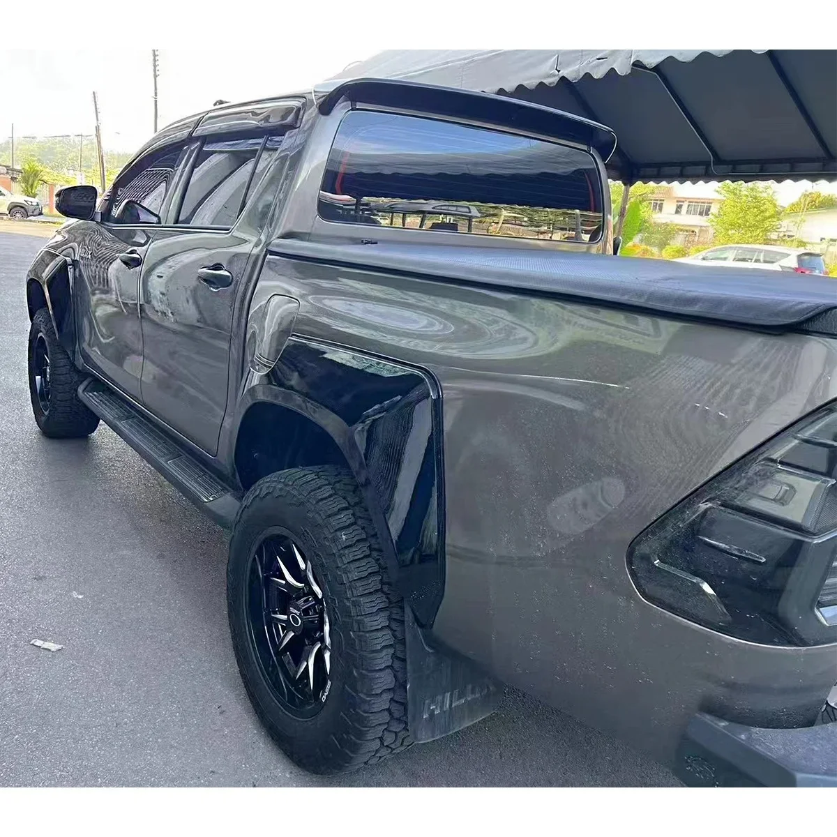 Аксессуары для пикапа hilux детали Toyota revo rocco 2016-2019 обновление до 2023 GR sport с решетками