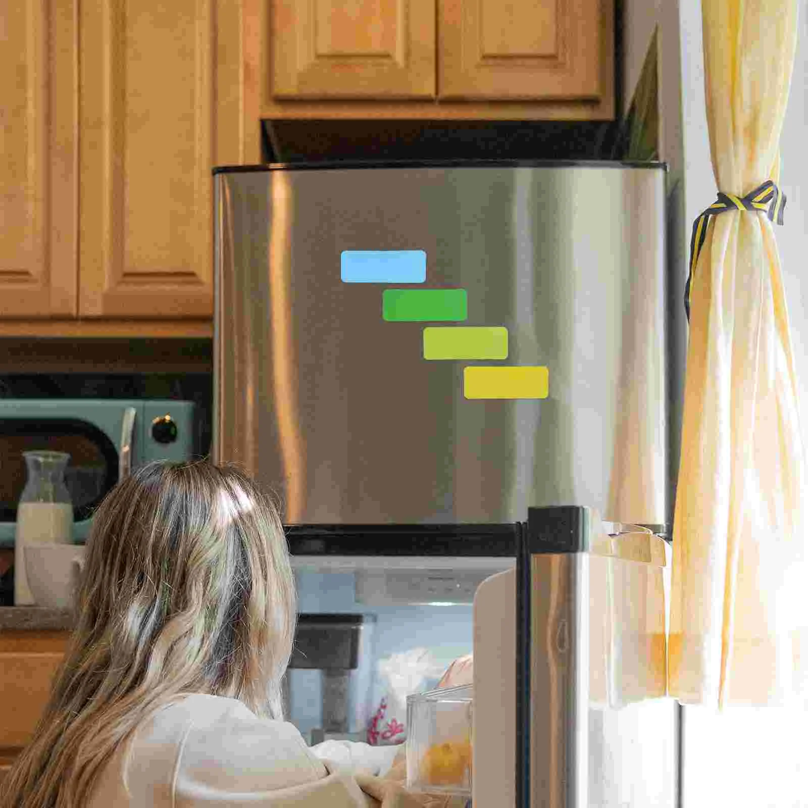 72 шт. магнитные этикетки магниты на холодильник белая доска для сухого стирания