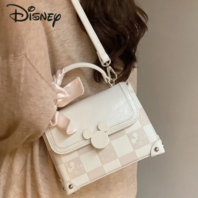 Disney Mickey's New Women's Handbag Fashionable and Advanced Girls' Shoulder Bag Small Fresh and Versatile Women's Crossbody Bag
