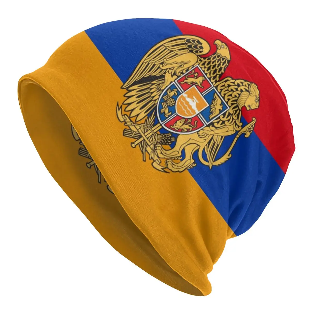 Шляпа с флагом Аргентины шапки крутая зимняя теплая Женская и мужская вязаная
