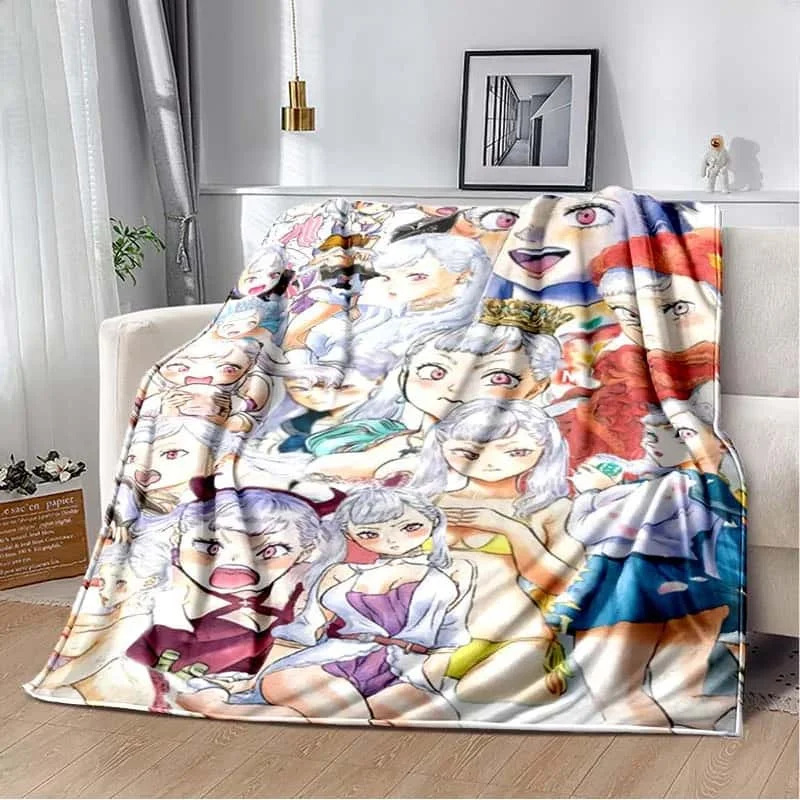 Флисовое одеяло Black Clover