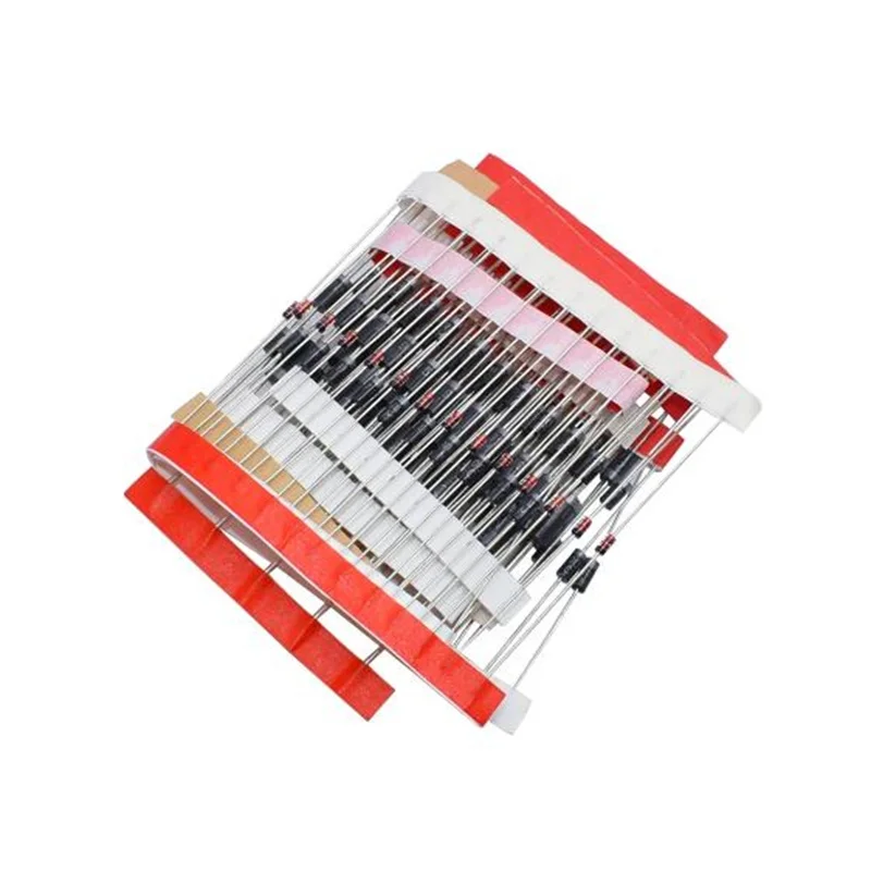 Рисунок 3 - Комплект разнообразных диодов 1N4148/1N4007/1N5819/1N5399/1N5408/1N5822/FR107/FR207,8