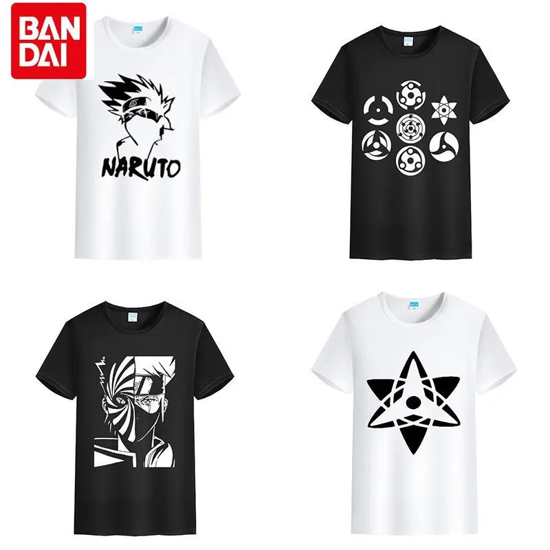 

Футболка Наруто Bandai, периферийная быстросохнущая, с круглыми глазами, для студентов и студентов, удзумаки Наруто
