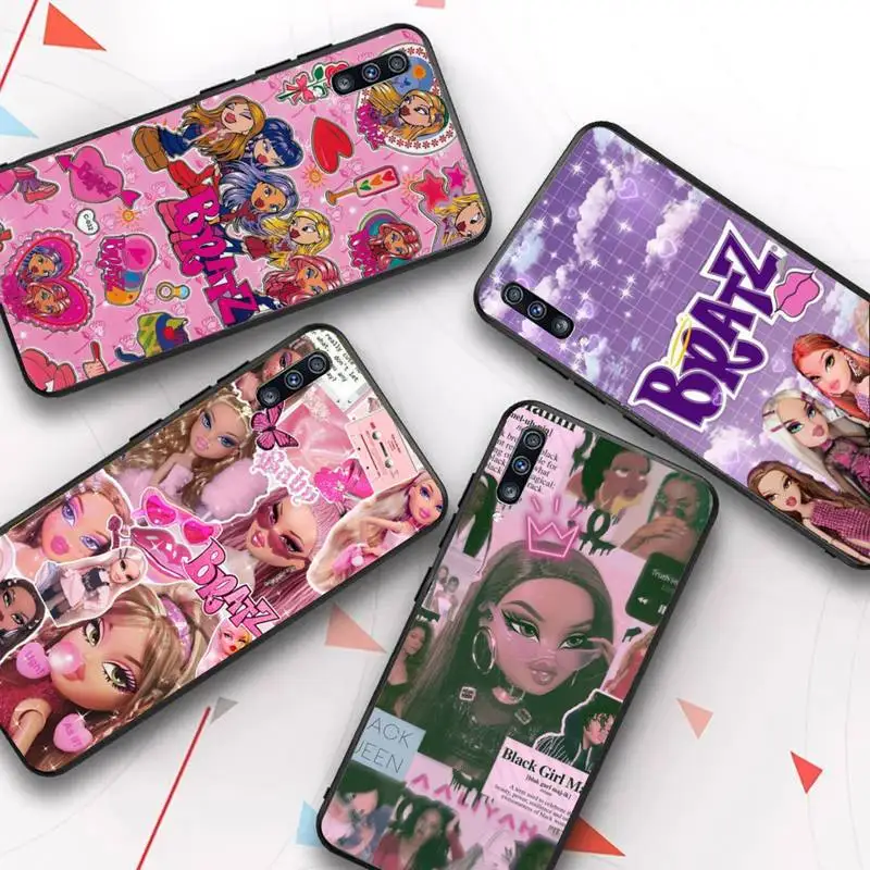

Cute lovely Doll Bratz Girl Phone Case for Samsung A51 01 50 71 21S 70 31 40 30 10 20 S E 11 91 A7 A8 2018